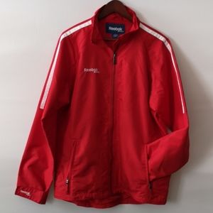 Reebok Hockey Men's Jacket, Small, Red, Like-New